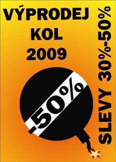 výprodej modelů 2009