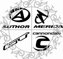 sleva AUTHOR, MERIDA, GT a CANNONDALE