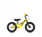 KELLYS Dětské odrážedlo KITE 12 RACE YELLOW s brzdou 2019